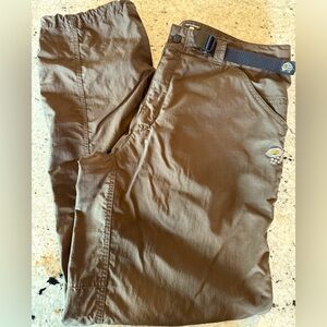 Mountain Hardwear hiking Pants Mens Brown size L regular